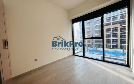 Spacious 1 BHK Semi-Furnished | Partial Pool View